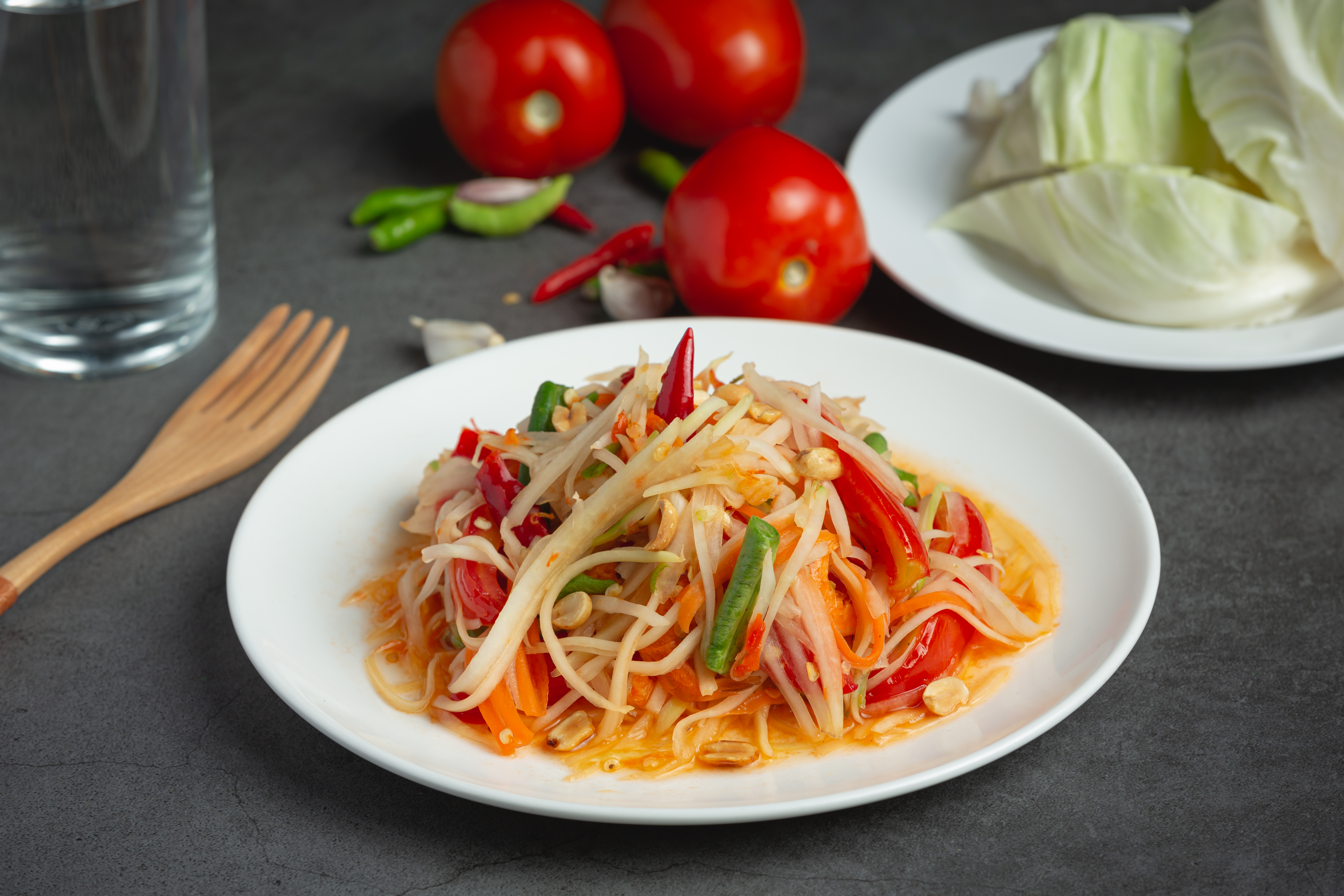 Thai food served with love